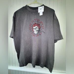 American Eagle Outfitters Gray Grateful Dead Tee